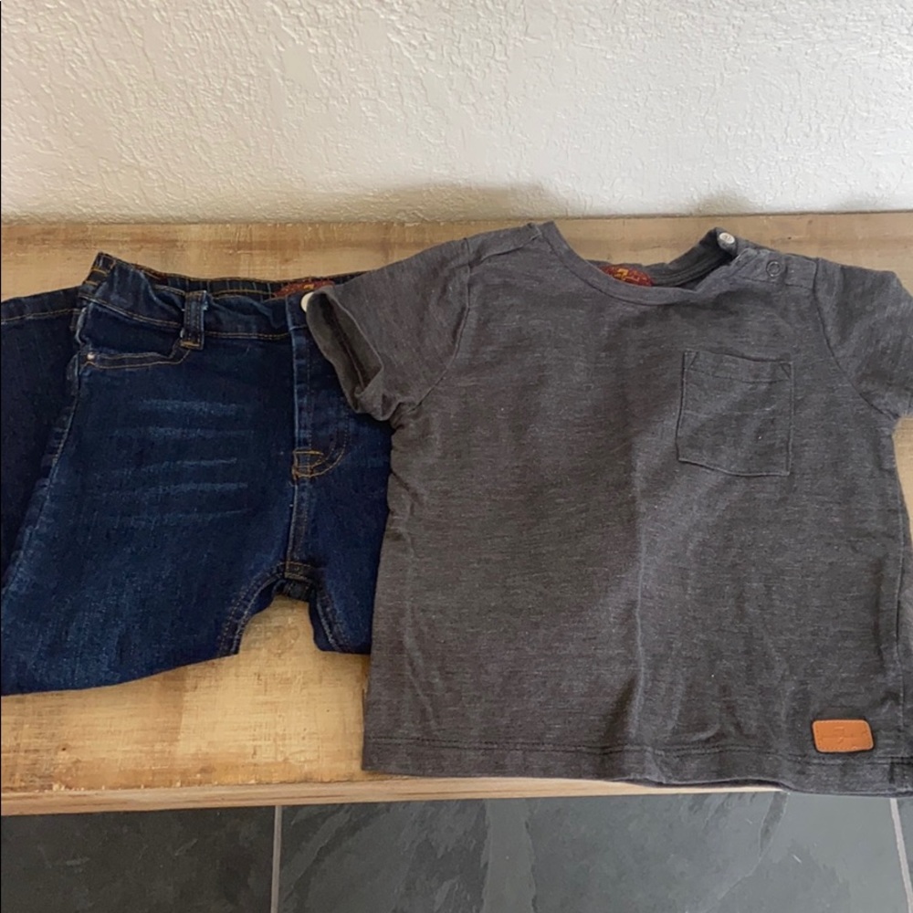 SOLD Toddler boy outfit by 7 for all mankind